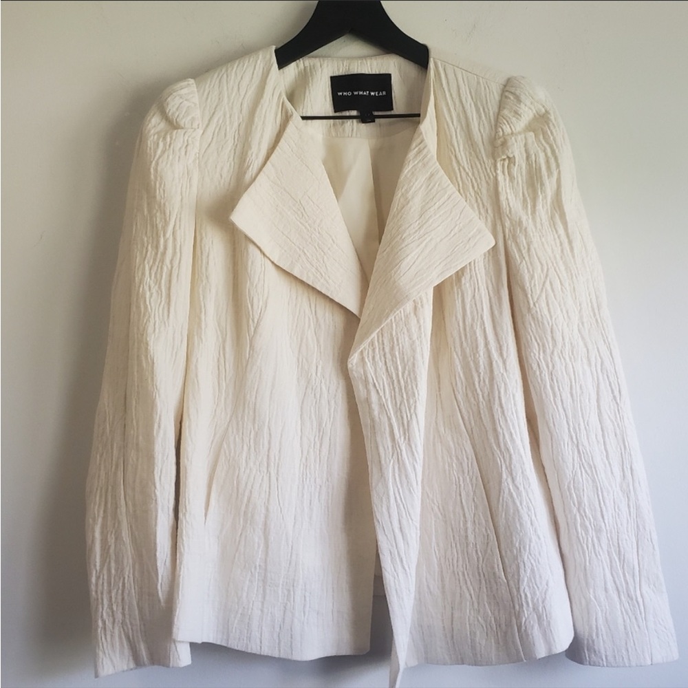 Who What Wear Blazer Overcoat